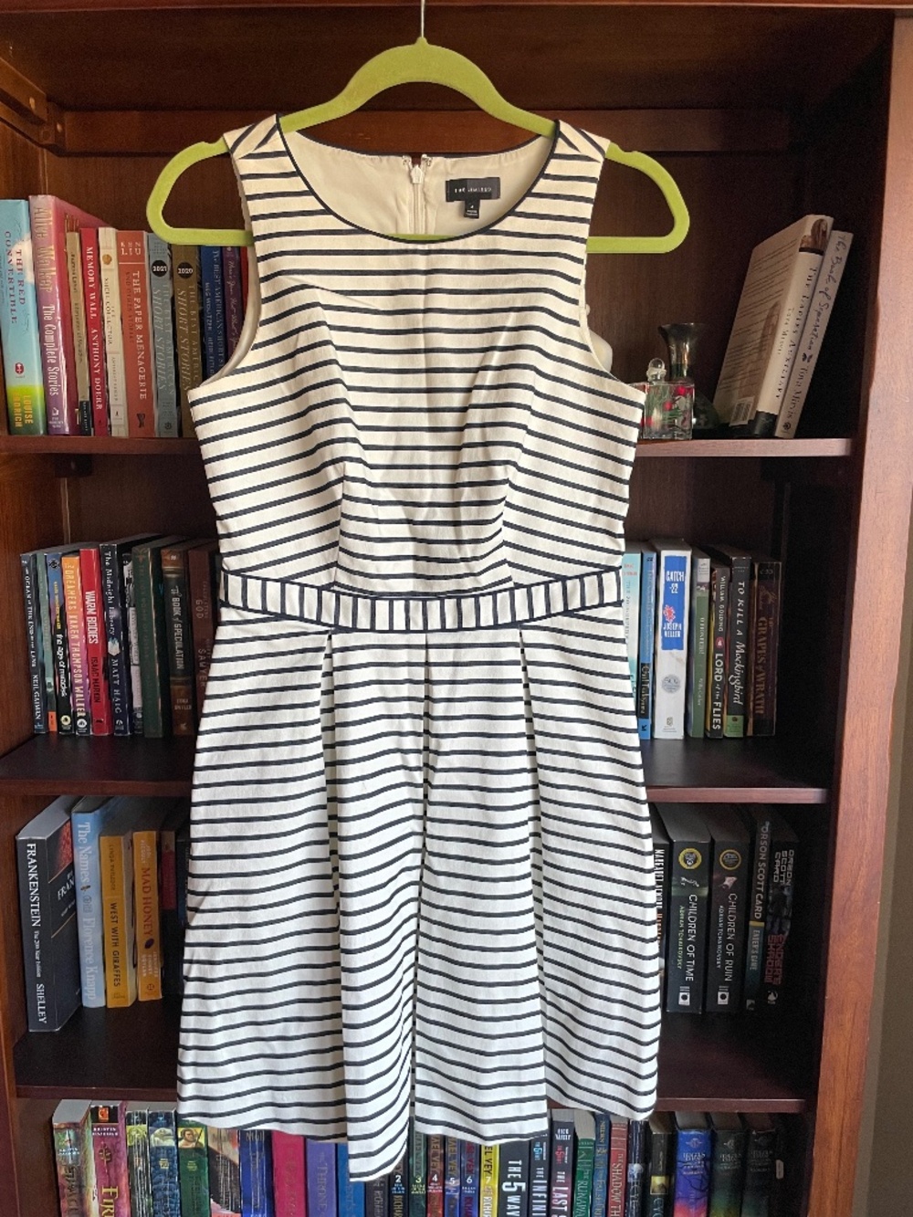 The Limited Sleeveless Striped Dress